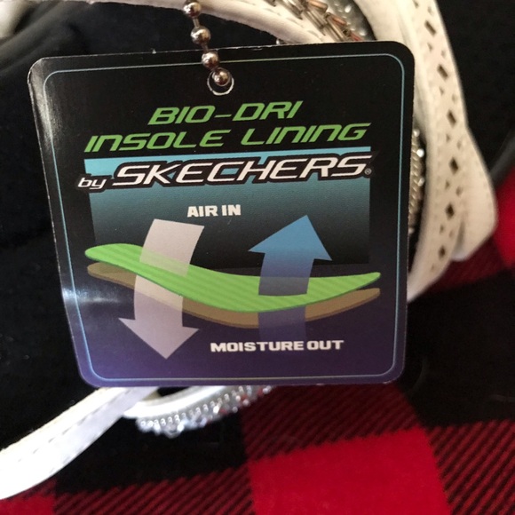 Skechers Memory Foam CALI Strappy Bling Sparkly Wedge Sandals NEW Size 9 39 - Picture 7 of 10